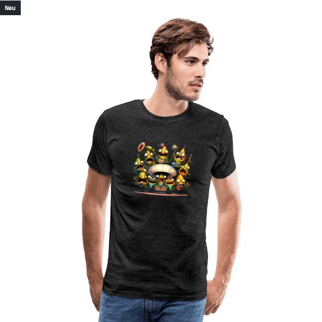 Alien-musical- Männer Premium T-Shirt