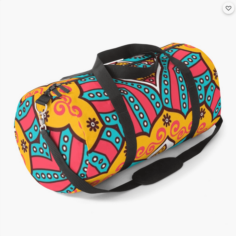 Mandala Spirit Sporttasche von zappwaits